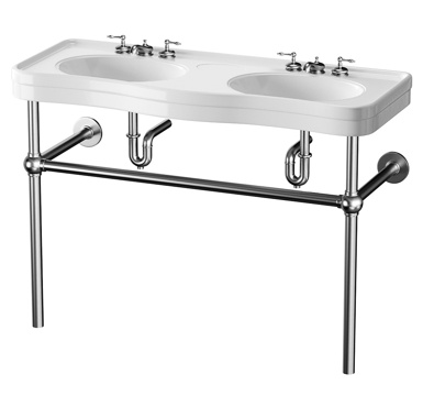 Simple European Washing Table Simple Washing Table Double Basin Washing Table Basin Outdoor Washing Table