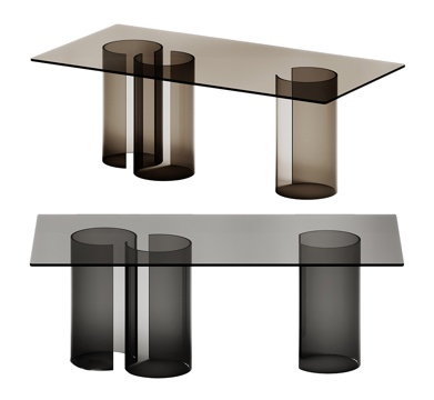 Simple Dining Table Acrylic Dining Table Acrylic Negotiation Table Dining Table Combination Acrylic Workbench