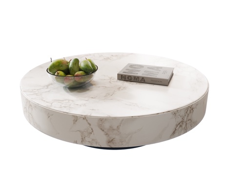 Modern Coffee Table Marble Coffee Table Stone Coffee Table Round Coffee Table Coffee Table Ornaments