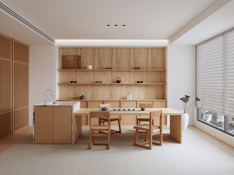 Modern Song Style Tea Room