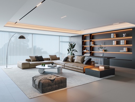 Modern Italian Living Room