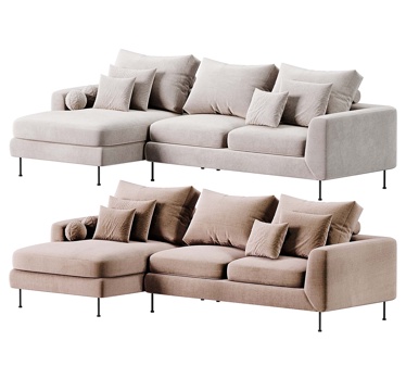 Sofa Combination Fabric Sofa Right Angle Sofa L-shaped Sofa Living Room Sofa Office Sofa