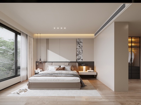 Modern Bedroom Cream Style Bedroom Italian Bedroom Modern Simple Bedroom Master Room