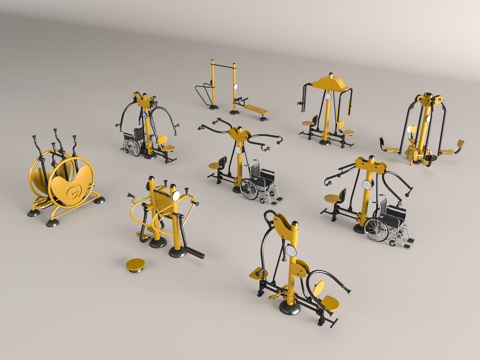 Modern Fitness Equipment