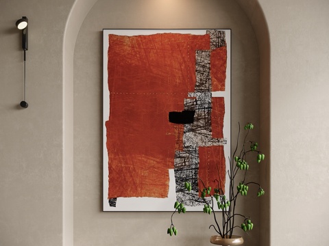 Modern minimalist decorative painting