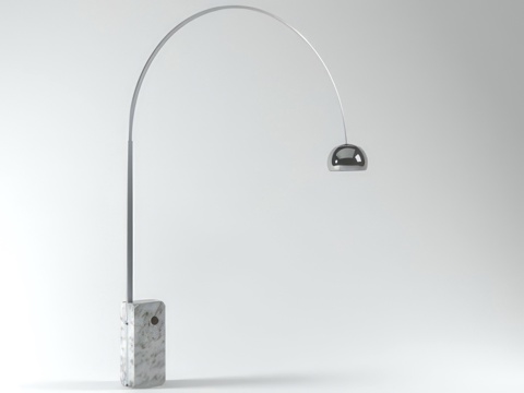 Flos Arco Floor Lamp Italian Marble Fishing Lamp