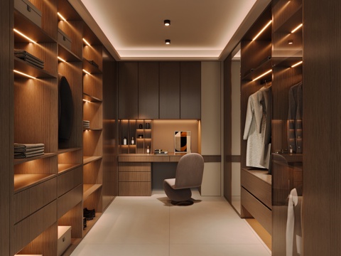 Modern Cloakroom