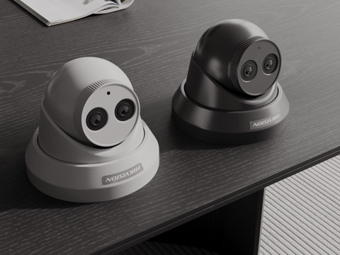 Modern security surveillance camera spherical camera monitor