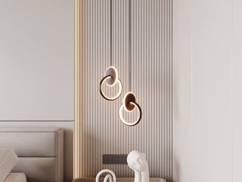 Modern small chandelier