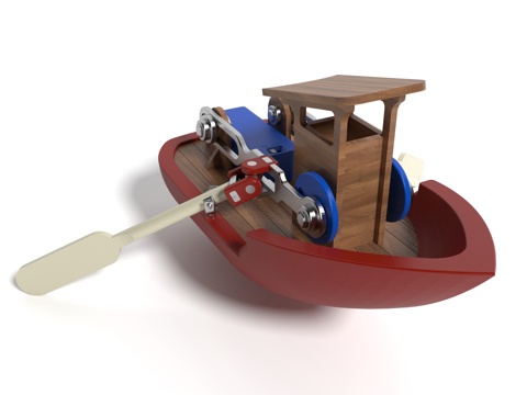 Modern Style Electric Toy Boat