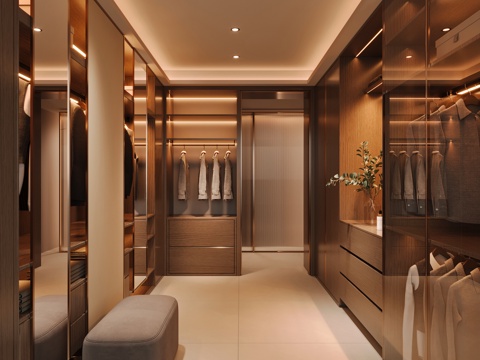 Modern Cloakroom