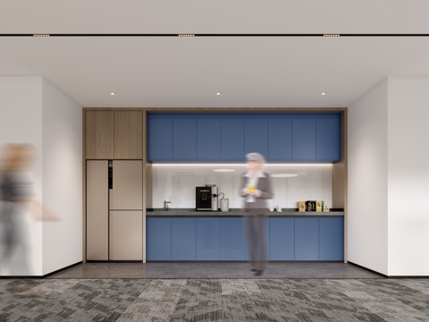 Modern office pantry