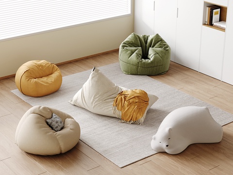 Modern Beanbag Combination Lazy Bear Bean Bag Lazy Sofa