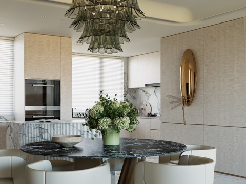 Modern Minimalist Home DiningRoom