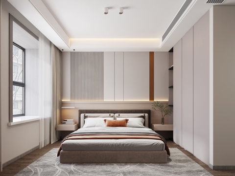 Modern Minimalist Bedroom