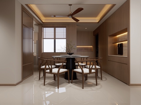 Chinese Living&Dining Room