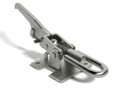 Modern style latch lock