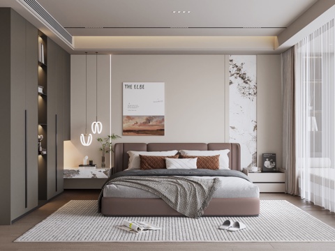 Modern Italian Style Bedroom