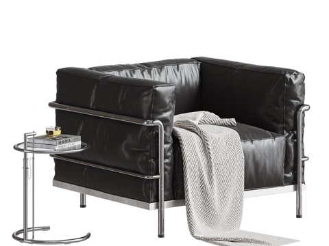 Modern Single Sofa LC3 Single Sofa Leather Single Sofa Casual Chair