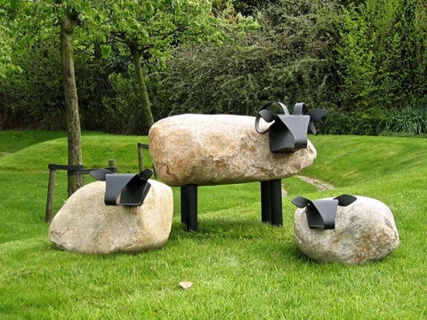 Animal Stone Sculpture Park Landscape Sculpture