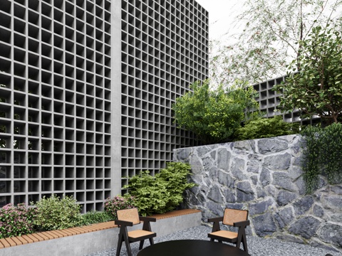 Modern Small Garden Outdoor Garden