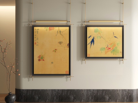 Song Style Decorative Painting New Chinese Landscape Painting