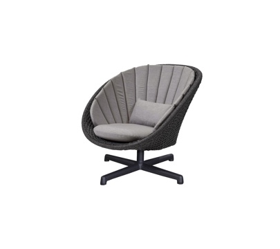 Modern Lounge Chair Swivel Chair Single Peacock Chair Combination