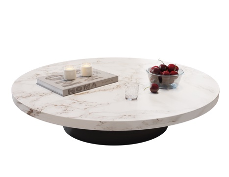 Modern Coffee Table Marble Coffee Table Stone Coffee Table Round Coffee Table Coffee Table Ornaments