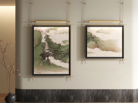 Song Style Decorative Painting New Chinese Landscape Painting