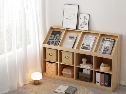 Modern Bookcase Rack