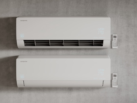 modern indoor air conditioner wall-mounted air conditioner