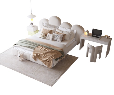 Modern kids Bed Children's Desk Chair