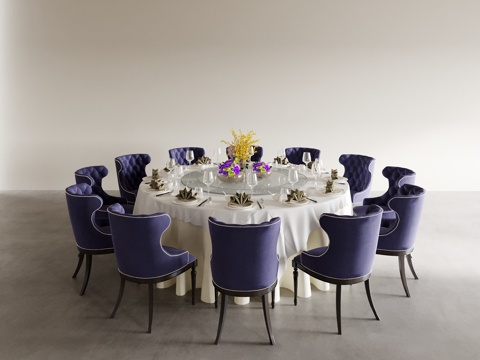 Dining Table and Chair Living&Dining Room Tea Table and Chair Dining Table and Chair Wine Table and Chair Table and Chair Combination Round Wine Table