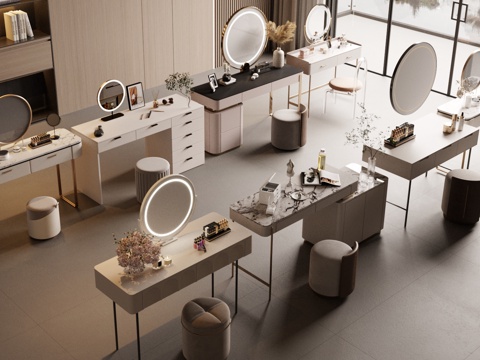 Modern Dressing Table Cosmetics