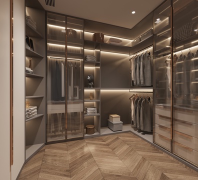 Modern Cloakroom