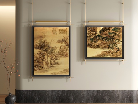 Song Style Decorative Painting New Chinese Landscape Painting