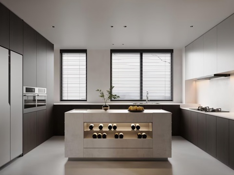 Modern Kitchen Italian Kitchen Open Kitchen Western Kitchen Island Kitchen Villa Kitchen