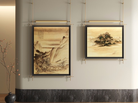 Song Style Decorative Painting New Chinese Landscape Painting