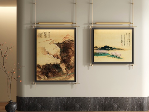 Song Style Decorative Painting New Chinese Landscape Painting