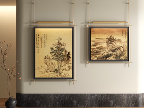 Song Style Decorative Painting New Chinese Landscape Painting