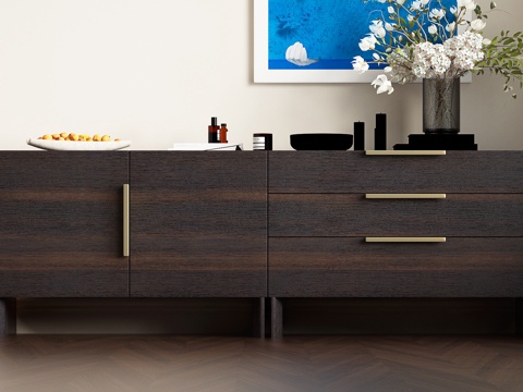 Italian-style Bucket Cabinet Modern Bucket Cabinet Italian-style Side Cabinet Modern Italian-style Side Cabinet Modern Sideboard