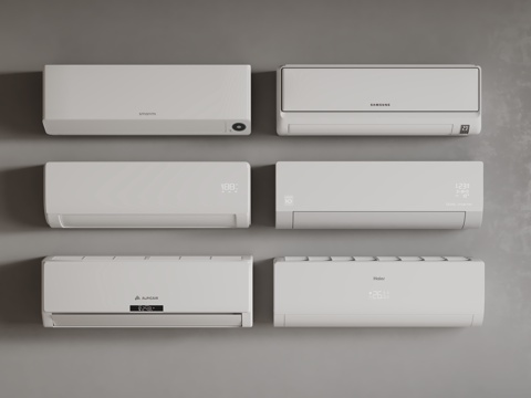 modern indoor air conditioner wall-mounted air conditioner