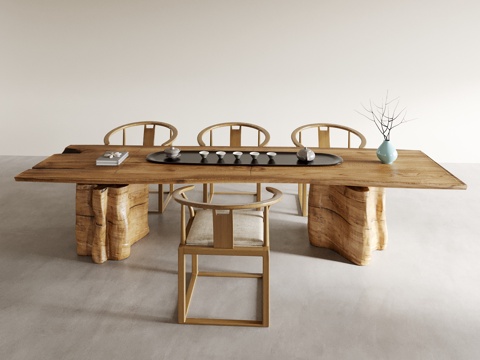 Dining Table and Chair Living&Dining Room Tea Table and Chair Dining Table and Chair Wine Table and Chair Table and Chair Combination Round Wine Table