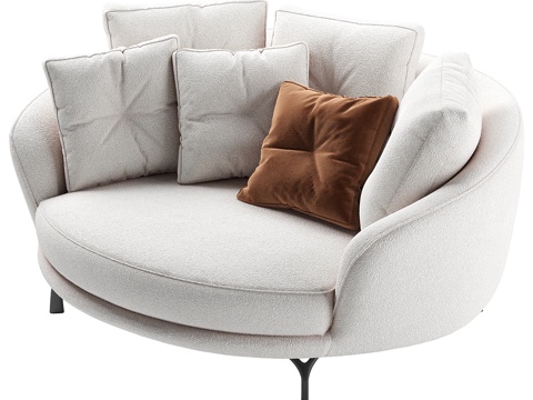 Ethos Round Sofa Valentini