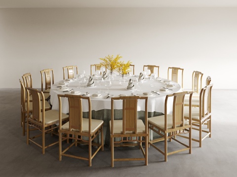 Dining Table and Chair Living&Dining Room Tea Table and Chair Dining Table and Chair Wine Table and Chair Table and Chair Combination Round Wine Table