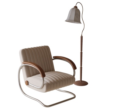 Modern Lounge Chair Chair floor lamp