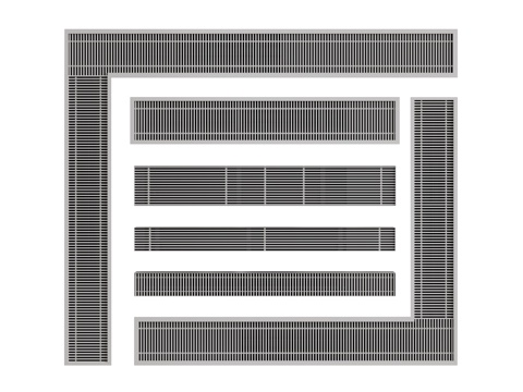 Modern air conditioning outlet