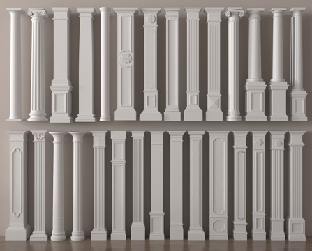 French Column Gypsum Column Roman Column Square Column Gate Column