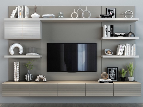 TV cabinet wall