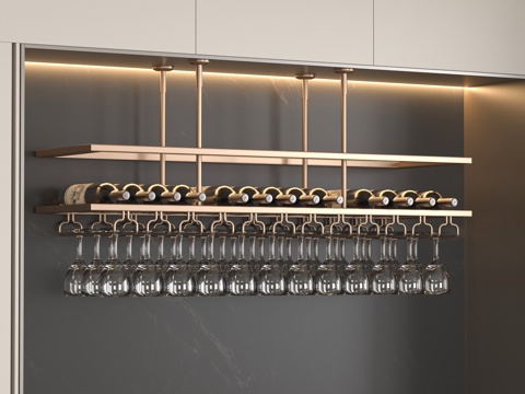 Modern wine rack